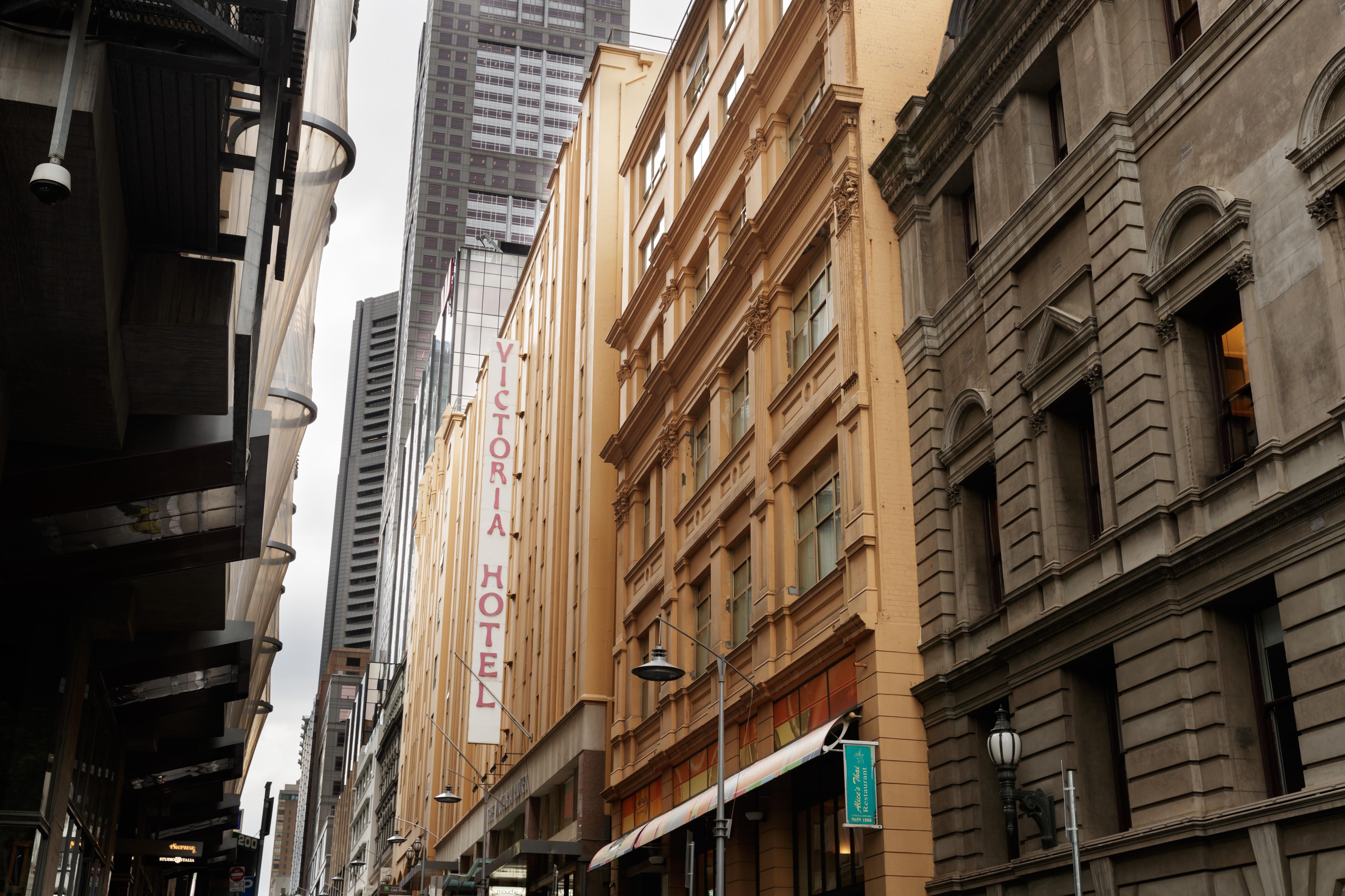 The Victoria Hotel Melbourne Exterior photo